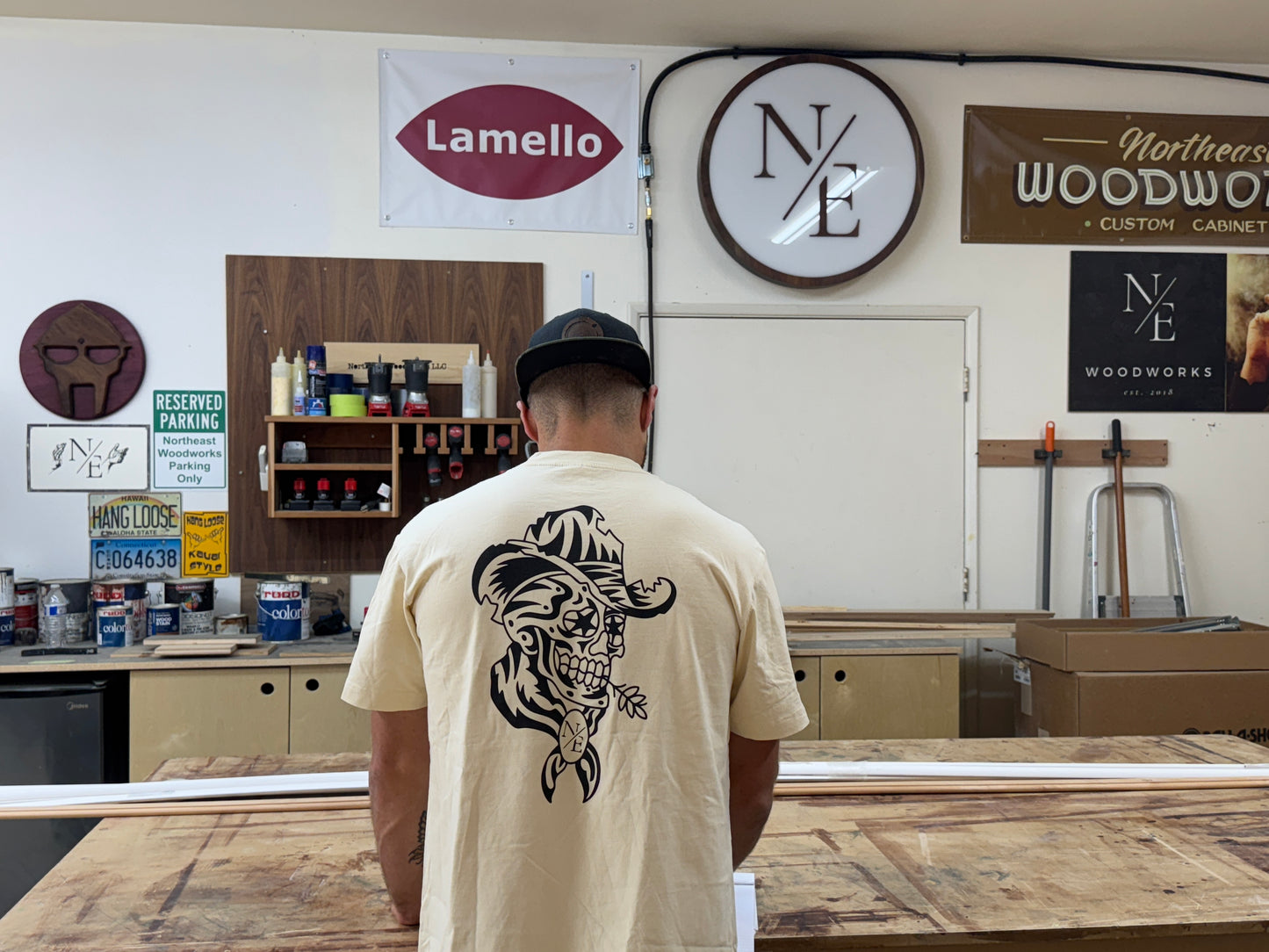 Northeast Outlaw T - Cap Off White