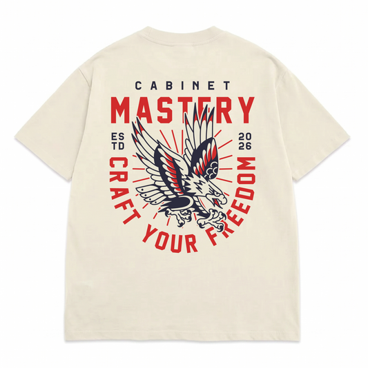 Cabinet Mastery Freedom T-Shirt - Off White