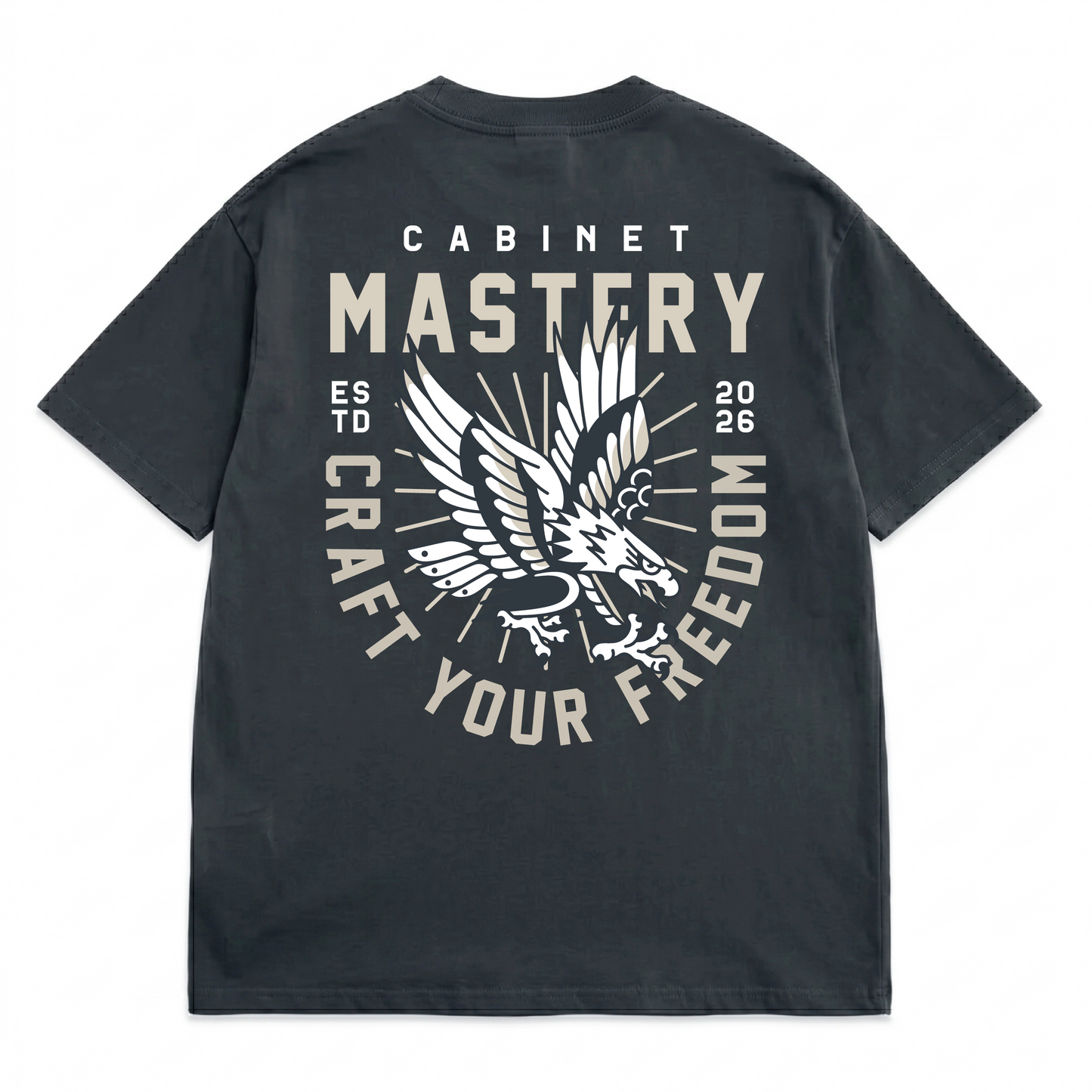 Cabinet Mastery Freedom T-Shirt - Vintage Black